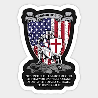 Put On The Full Armor Of God Sticker